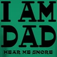 thumbnail image 3 of CafePress - I Am Dad Hear Me Snore T Shirt - Men's Classic Graphic Cotton T-Shirt, 3 of 4