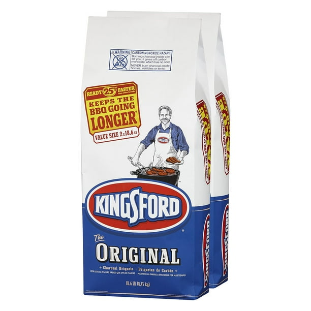 Kingsford Original Charcoal Briquets, 18.6 Lb., 2 Count