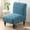 Blue, variant on SEase Armless Accent Chair Cover, Stretch Chair Slipcover Soft Slipper Chair Covers Furniture Protector Covers for Living Dining Room Beige
