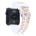 Justice Female Tween Smart Watch with Leopard Silicone Strap (JSE4210WM
