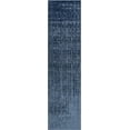 thumbnail image 3 of Unique Loom Del Mar Collection Area Rug - Jennifer (2' 7" x 10' Runner Blue/Navy Blue), 3 of 8