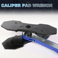 PIT66 Ratcheting Brake Piston Spreader Wrench Caliper Pad Install Tool Press Ratchet Blue