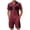 Red OKRLEM15, variant on Mens Summer Outfits Men's Summer 2 Piece Outfit Set Short Sleeve Cargo Shirt Drawstring Shorts Casual Outdoor Wear(XXXL,Black)