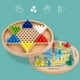 thumbnail image 3 of Juego combinado de damas chinas 2 en 1 con tablero de madera y clavijas tradicionales Estilo1, 3 of 9
