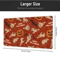 thumbnail image 4 of XMXT Non-Slip Gaming Mouse Pad, Halloween Pumpkin Mouse Mousepad Computer Keyboard Mats Desk Pads Office Decor Accessories, 15.8"x29.5", 4 of 8