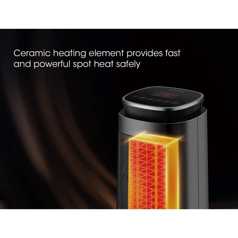 Aikoper Space Heater, 1500W Ceramic Tower Heater, Portable, 48 OFF