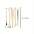 thumbnail image 4 of Kit de herramientas para arcilla polimérica, juego de herramientas para esculpir arcilla, secado al aire para cerámica, artesanía, hornear, tallado, moldeado y moldeado, 4 of 4