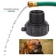 thumbnail image 3 of Accesorios de tanque IBC de plástico Adaptador de grifo de agua con tapa roscada gruesa (2x1 + 1/2) Tmvgtek Libre de BPA, 3 of 9