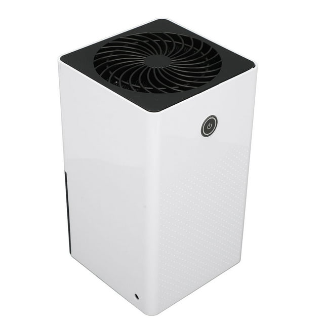 Small Dehumidifiers, Room Dehumidifier Purifying Air US Plug 100 To 240v 22.5W Quiet 1L Water Tank for Basement
