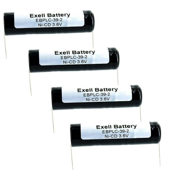 4x 3.6V Ni-CD PLC Comp Backup Battery Fits Lintronics N50SB3 Lucent 560 R&D 5482