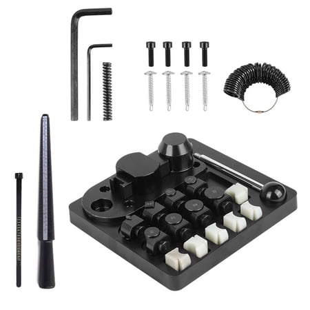 lanema Multifuntional Plastic Jewelry Forming Set Rings Bender Tool Set Professional Jewelry Shaping Tool Rings Making Tool