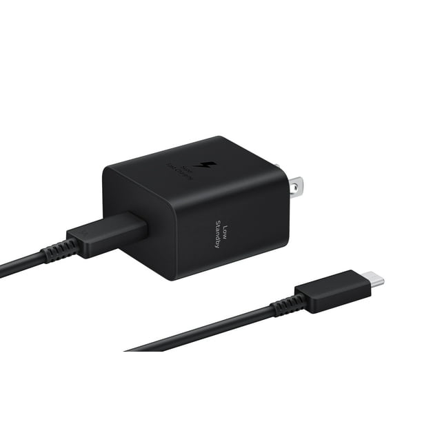 Cargador de pared con adaptador de corriente Samsung 45W EP-T4511XBEGUS negro