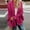 Hot Pink, variant on under $15 Turilly Women's Coats for Cold Winter Women's Kimono Cable Knitted Slouchy Oversized Wrap Cardigan Sweater