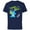 Navy, variant on Disney and Pixar’s Monsters, Inc. Mike Sulley Boo Easter - Short Sleeve Cotton T-Shirt for Adults - Customized-Black