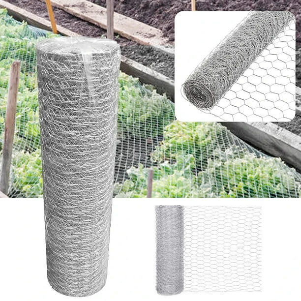 Chicken Wire Poultry Wire Netting Hexagonal Galvanized Mesh Garden