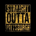 thumbnail image 3 of UGP Campus Apparel Straight Outta Pittsburgh T-Shirt - 3X-Large - Black, 3 of 6