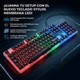 thumbnail image 4 of Stylos Teclado Alambrico Stylos Membrana Led, 4 of 6