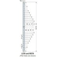 thumbnail image 3 of Strap Tie Connector, 20 Gauge Steel, 9 In. - LSTA9, 3 of 5