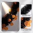 thumbnail image 4 of Halloween Holiday Party Decor Pumpkin Yarn Garland Hanging Prop for Home Outdoor Courtyard Door Wall Mantel Porch Fall Festival Supplies C, 4 of 6
