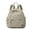 Beige, variant on Women Mini Lightweight Nylon Backpack, Water Resistant Casual Small Daypack Purse, Multi-Pocket Travel Backpack for Daily Commute, Shopping & Short Trip