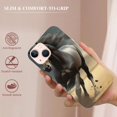 thumbnail image 3 of Shangniulu Compatible for iPhone 14 Case, Black Horse Cool Animal Horse iPhone Case Drop Protection Slim Shockproof TPU Case Gift for Men Women, 3 of 4