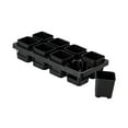 thumbnail image 4 of oshhni Planter Box Reusable Vegetable Planting Box Seedling Pot for Balcony Kitchen 8 Grid, 4 of 9