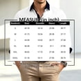 thumbnail image 4 of Yungyresw Mens Long Sleeve Button Down Shirts Mandarin Collar Dress Shirt Wrinkle Resistant Formal for Business Casual, 4 of 7