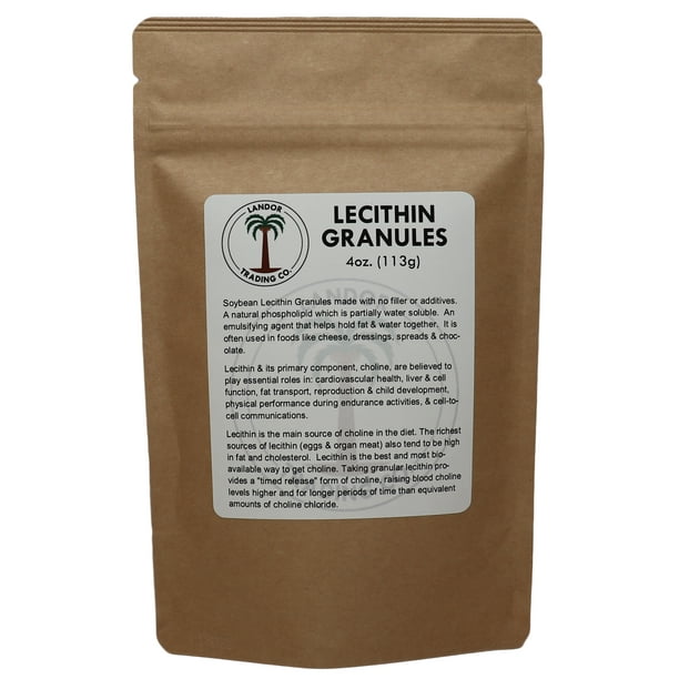Lecithin Granules 4 Ounces (113 Grams)