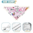 thumbnail image 6 of Dog Bandana 2 Pack,Pink Breast Cancer Bandanas for Dogs,Cat Bandana,Small/ Large Dog Bandana 2 Size,Dog Bandanas Girl Boy, 6 of 6