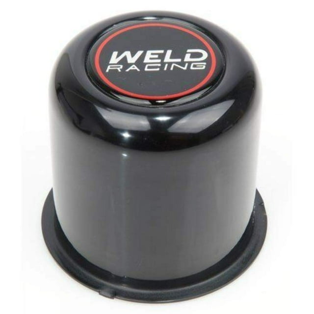 Weld Racing P605-5083B Embout Central de Roue, 3.160 Po OD, Push-Through, Aluminium, Anodisé Noir, Chacun