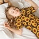 thumbnail image 5 of Balery Vintage Brown Plaid Sunflower Conjunto de Pijama Infantil de Manga Corta con Estampado – Ropa de Dormir de Algodón Suave-Large, 5 of 6