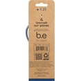 thumbnail image 6 of B.E Bio Eyes Unisex Round Reading Glasses Made from Recycled Plastic Basil +1.25 in Blue, 6 of 10