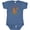 Indigo, variant on Inktastic Cute Teddy Bear 1st Birthday Celebration Boys or Girls Baby Bodysuit