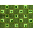 thumbnail image 1 of Ahgly Company Indoor Rectangle Oriental Green Modern Area Rugs, 3' x 5', 1 of 4