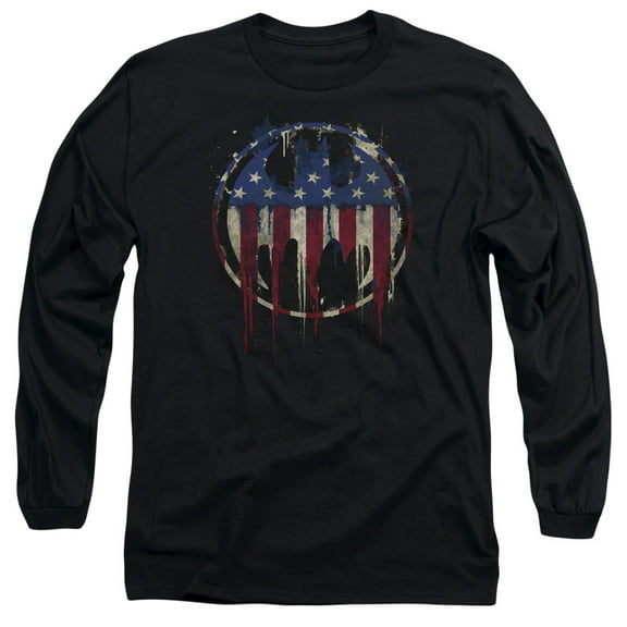 Batman - Bleeding Signal - Long Sleeve Shirt - Large