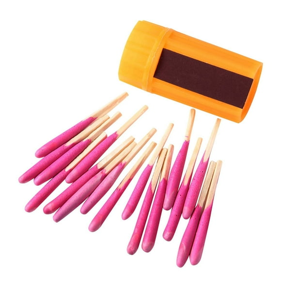 asddcavvf Matches Kit Stormproof Matches With 20pcs Emergencys Matches For Hiking Camping Outdoor