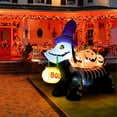 thumbnail image 2 of Inflable Halloween Perro Salchicha Embrujado Houzer Led 160 Cm, 2 of 7
