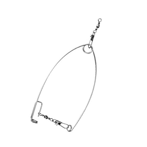 Automatic Hook Setter Fishing Hooks with Spring Automatic Fishing Device, Stainless Steel Fishing Tackle Spring Hook