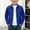 Blue, variant on OGLCCG Athletic Jacket Boys Long Sleeve Lightweight Full Zip Windbreaker Outdoor Hiking Fishing Coats with Pockets Size 7-17