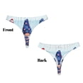 thumbnail image 3 of Fotbe Cute Gnomes in USA1 Tanga Sin Costuras para Mujer con Estampado – Panties Invisibles, Transpirables y Cómodos para Uso Diario-4X-Large, 3 of 6