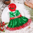 thumbnail image 4 of Christmas Suit Bottle Set Decoration Christmas Set Table Atmosphere Layout Props Event Dress for Women plus Size, 4 of 5