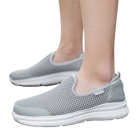 Mepaouo Women Slip On Shoes Sneakers Non Slip Athletic Walking Shoes Breathable Running Shoes
