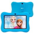 thumbnail image 1 of Contixo Tablet para niños 7 pulgadas 2 GB 32 GB Wi-Fi Android Bluetooth control parental aplicaciones de aprendizaje preinstaladas funda protectora a prueba de niños V9-3 Azul, 1 of 5