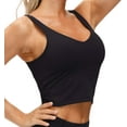 thumbnail image 7 of Womens' Sports Bra Longline Wirefree Padded with Medium Support, 7 of 7