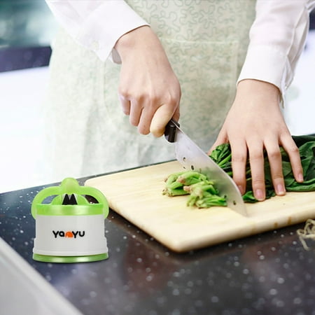 

NGTEVOOS Clearance Press Strong Suction Cup Type Single Mouth Fruit Sharpener Scissors Kitchen Knife Sharpener Small Tungsten Steel Fast Sharpener