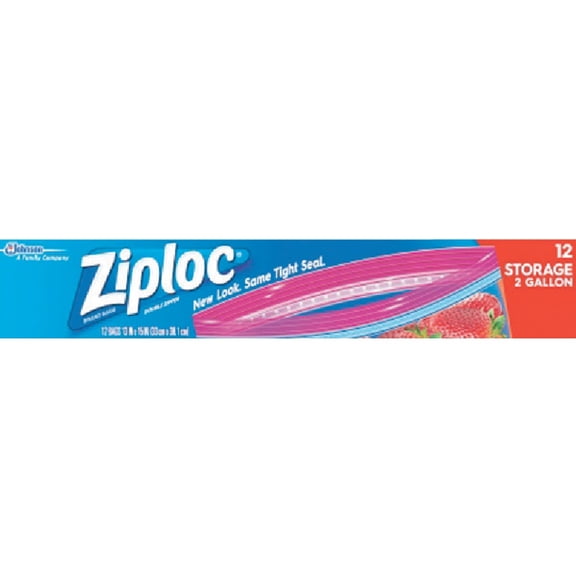 Ziploc Storage Bags, 12 Count