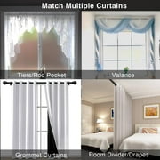 OLIYNEDY Black Curtain Rods for Windows 28 to 50, 5/8 Inch Adjustable Single Curtain Rod for Bedroom Windows Drapery Rods With Brackets