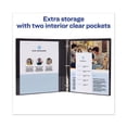 thumbnail image 6 of "Framed View Heavy-Duty Binders, 3 Rings, 2"" Capacity, 11 X 8.5, Black | Bundle of 5 Each", 6 of 7
