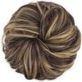 thumbnail image 5 of Messy Bun Beach Blonde Hair Piece Human Hair Blonde – Natural Soft Updo Look, Secure & Lightweight Hair Bun Extensions For Women, messy bun hair piece, 5 of 10
