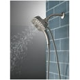 thumbnail image 6 of Delta 58474-25 In2ition 2.5 GPM Multi Function 2-In1 In2ition Shower Head And Hand Shower, 6 of 7
